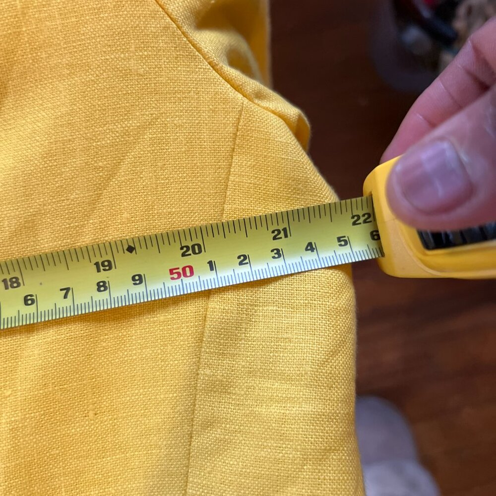 Henri Bendel 100% Women' Linen Jacket - Picture 6 of 6